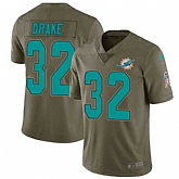 Nike Dolphins 32 Kenyan Drake Olive Salute To Service Limited Jersey Dzhi,baseball caps,new era cap wholesale,wholesale hats